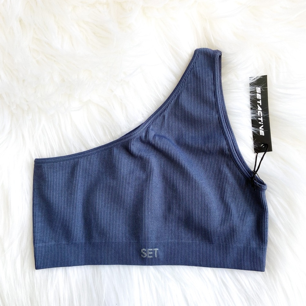 Set Active Pluto One Shoulder Bra